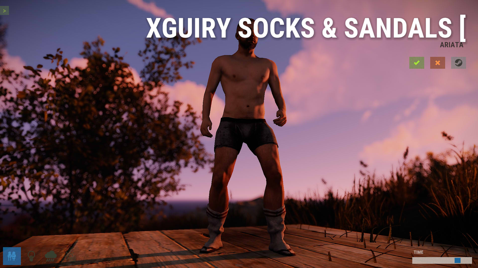 xGuiRy Socks & Sandals