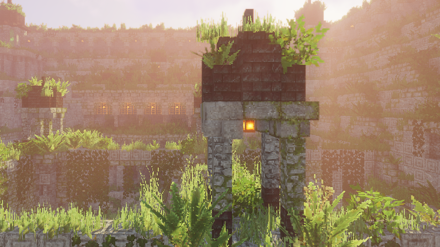 Minecraft Shader Background
