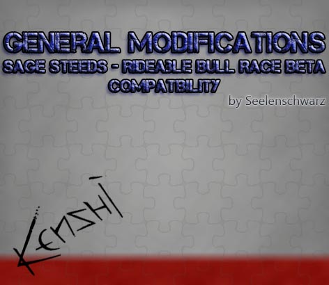 GenMod - Sage Steeds - Rideable Bull Race BETA Compatibility
