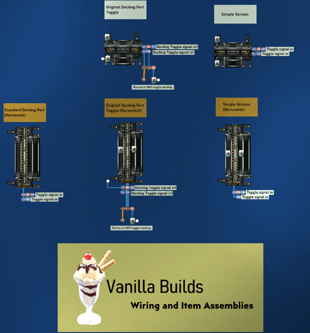 Docking Port Toggle (Updated Collection) - Vanilla Builds – Barotrauma Mod