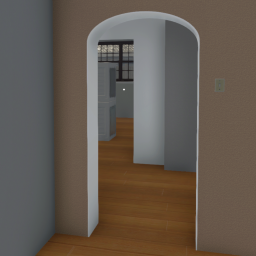 Arch Face Single Coconut Textured Slider