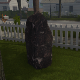 Large Brown Boulder 1