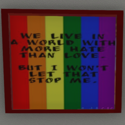 No Hate Pride Art
