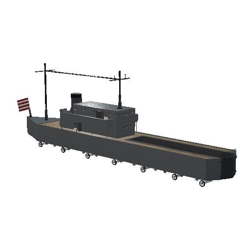 Attack Ship D Day Rigid