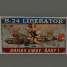 WW2 Era Pinup Girl Sign