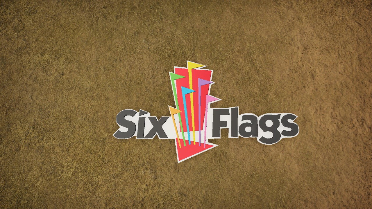 Six Flags Logo 2m