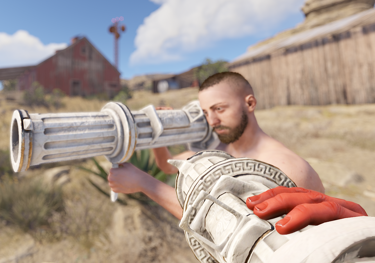 Antique Rocket Launcher