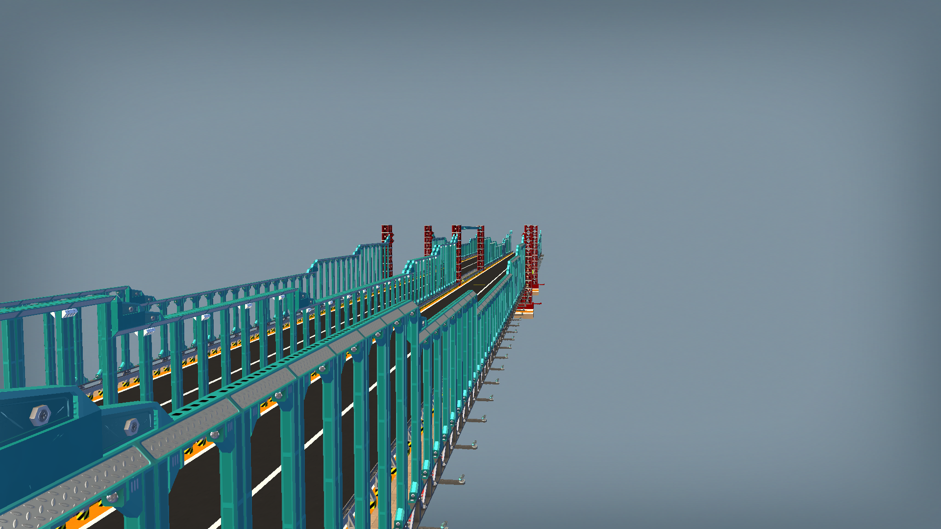 Heavy industrial Bridge