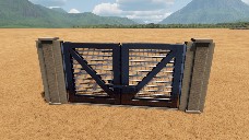 Concrete Wall Gate Large