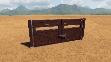 Wooden Fence Gate Large