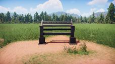 Small metallic fence preview