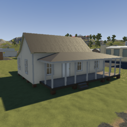 1920's 3 bedroom house (unfurnished)