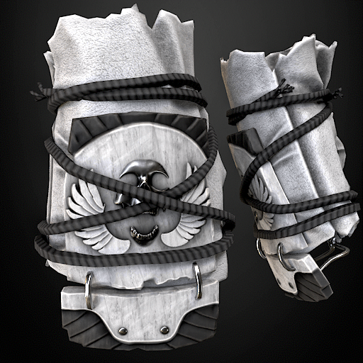 No Mercy Wood Gloves