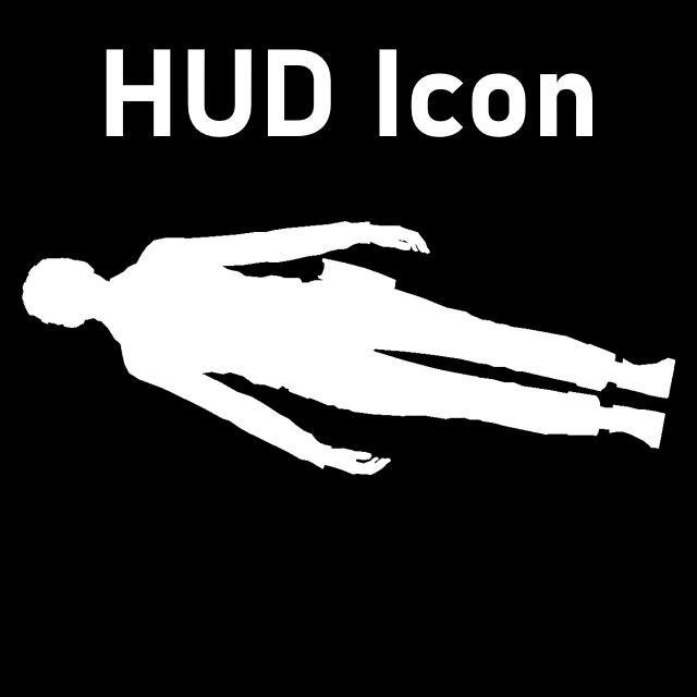 Left 4 Dead - Zoey "Melee" HUD Icon (Cricket Bat)