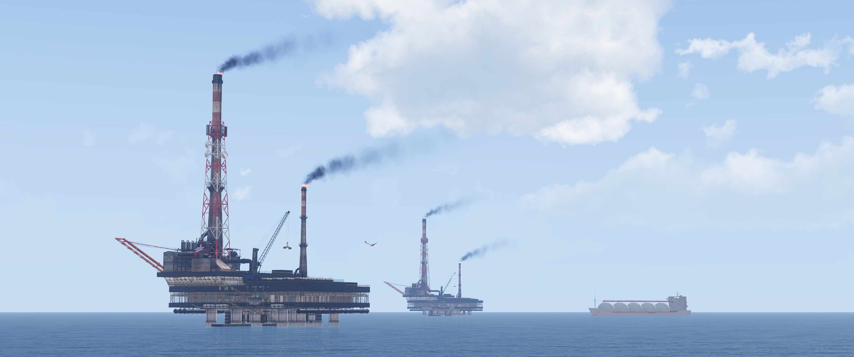 Offshore Oil Rig