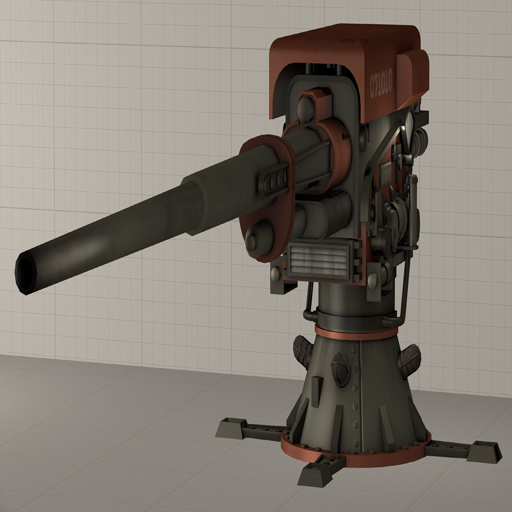 Team Fortress 2 Enhanced Artillery Cannon (Prop)