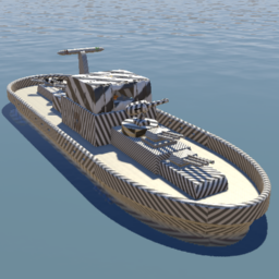 Assault Boat - "Big Bouy"01- S.W.A.N. [=[ Dazzle ]=]