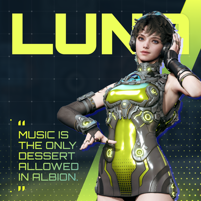 [WOTC]FIRST DESCENDANT luna korean voice