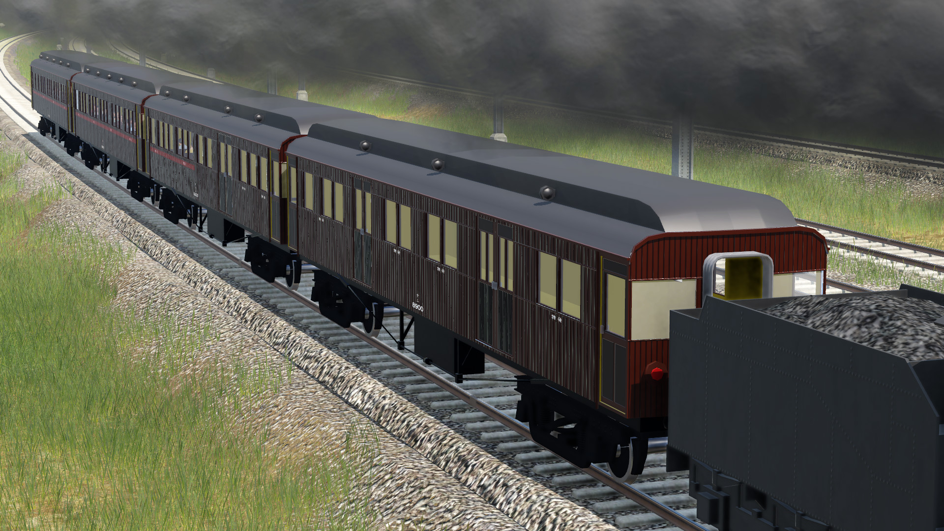 ★Japan National Railways Work aw Steam Workshop::Japan Government Railway Standard Coaches (17