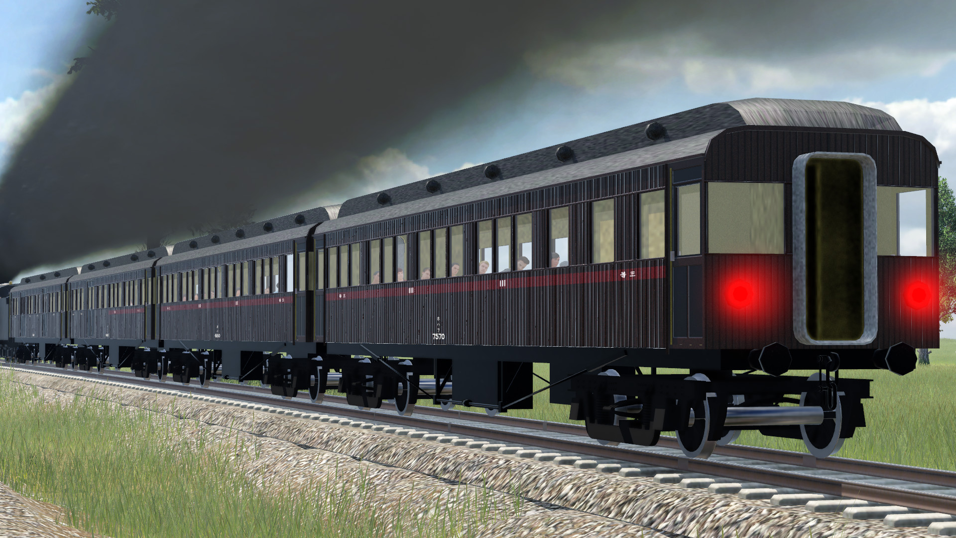Steam Workshop::Japan Government Railway Standard Coaches (17