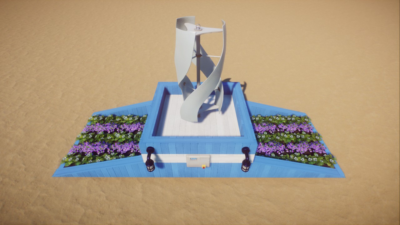 Aquatic: wind power / větrná elektrárna