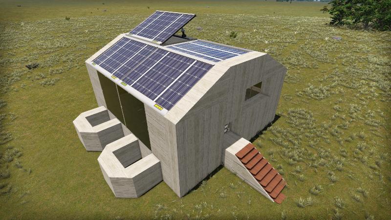 Solar Level 1 Hut