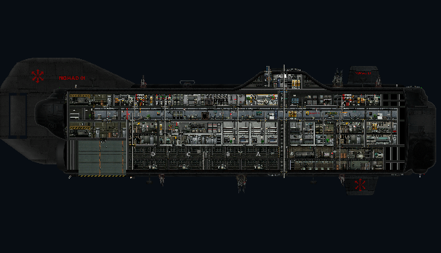 Nomad-heavy colonial transport – Barotrauma Mod