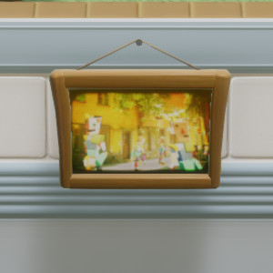 Rue du Cubisme Wooden Frame