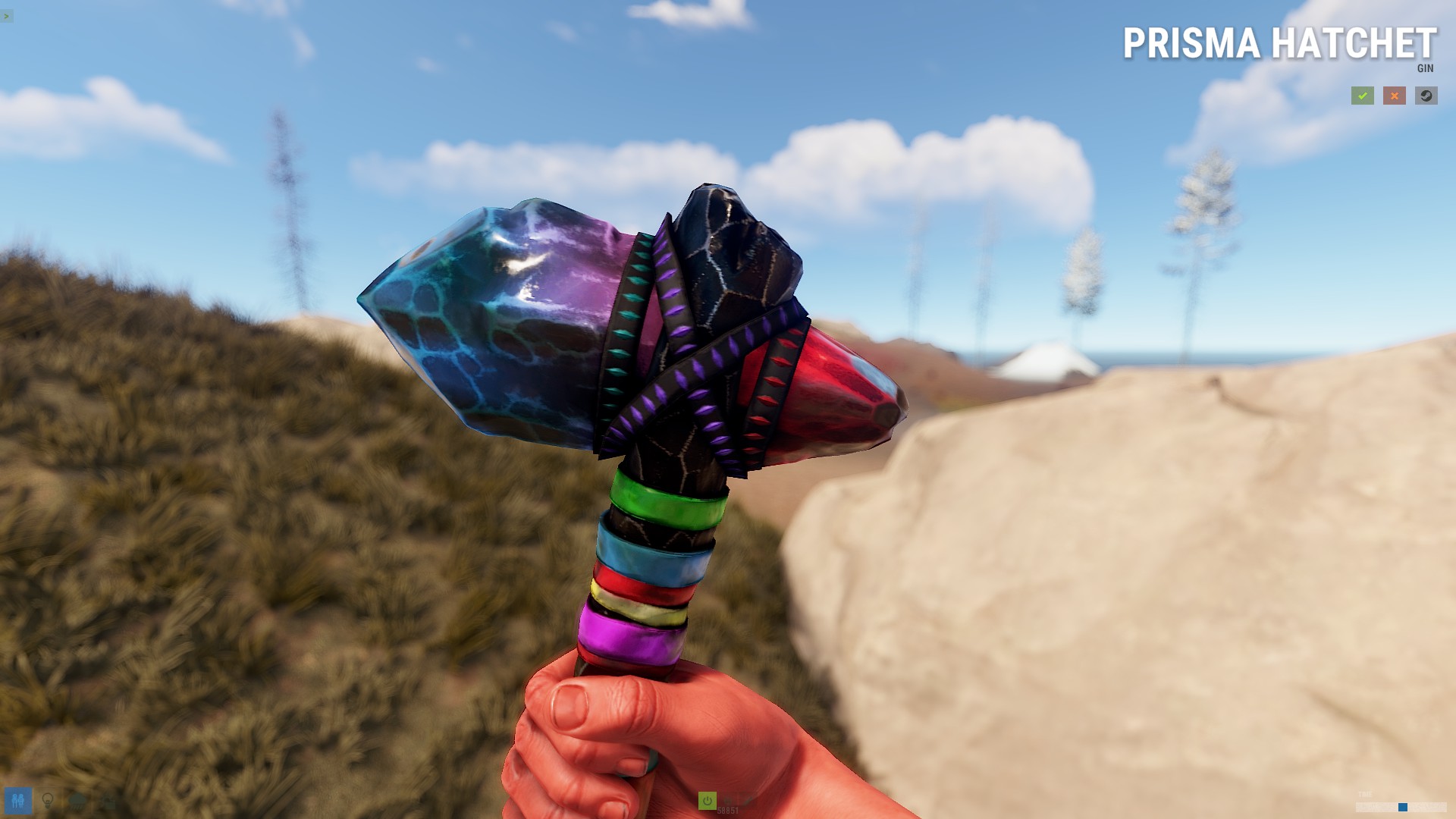 Prisma Stone Hatchet