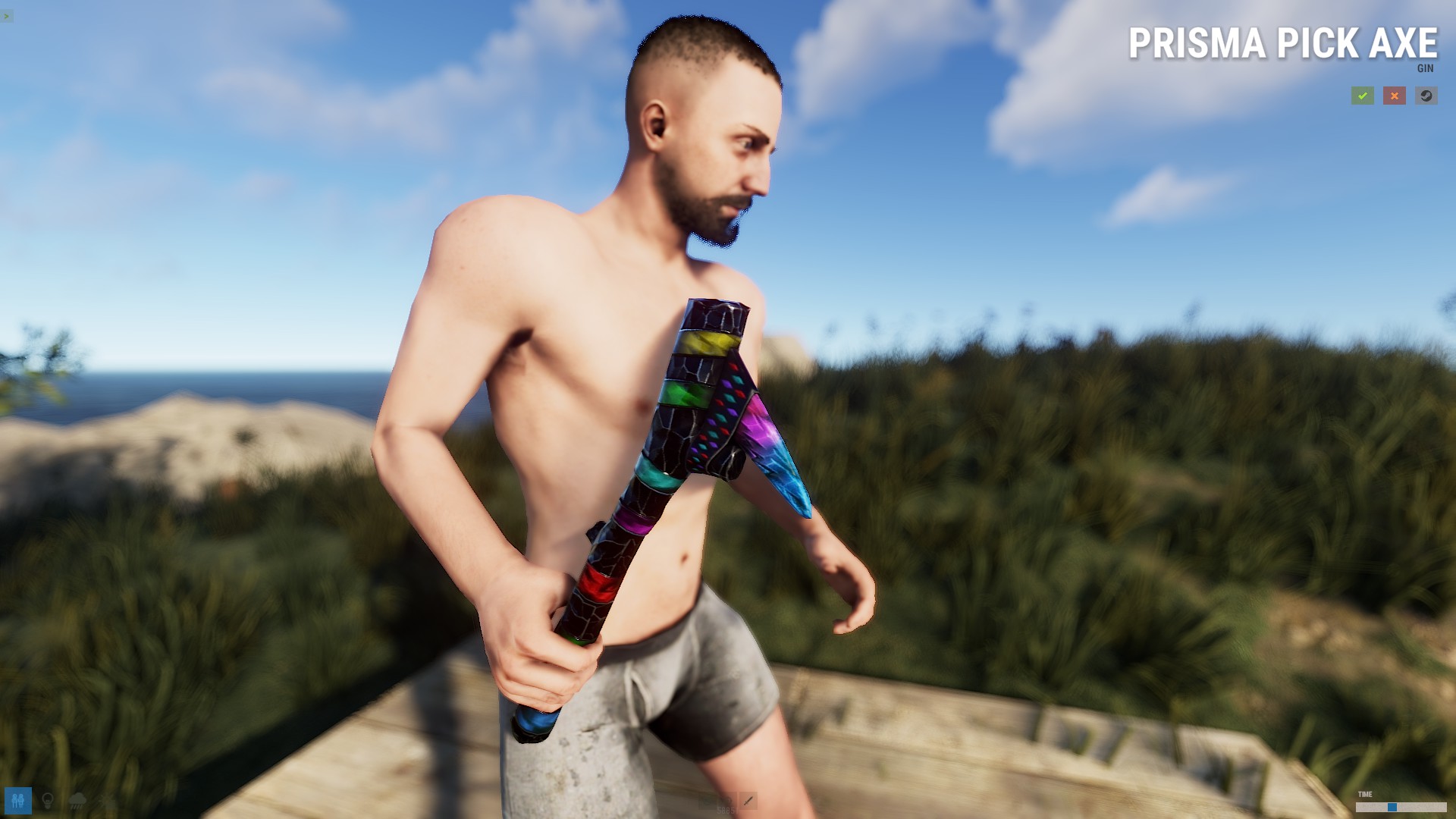 Prisma Stone Pick Axe