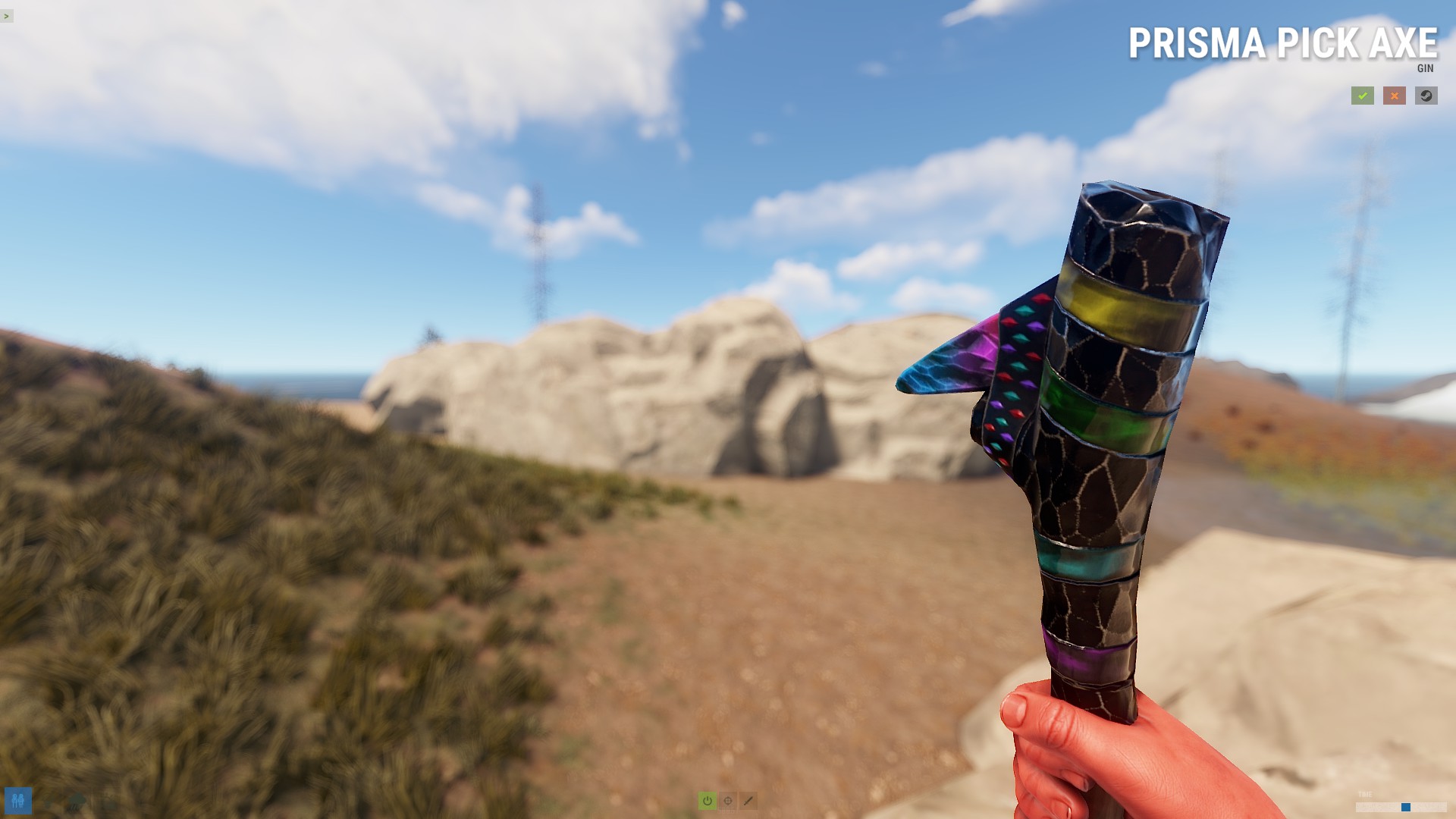 Prisma Stone Pick Axe