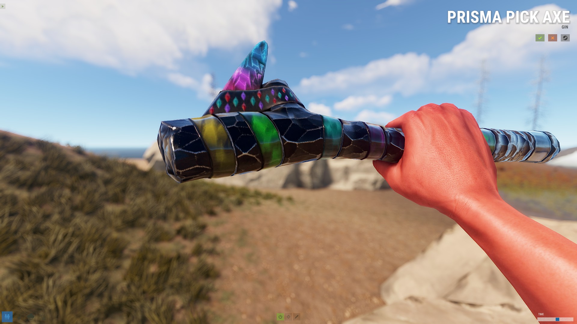 Prisma Stone Pick Axe