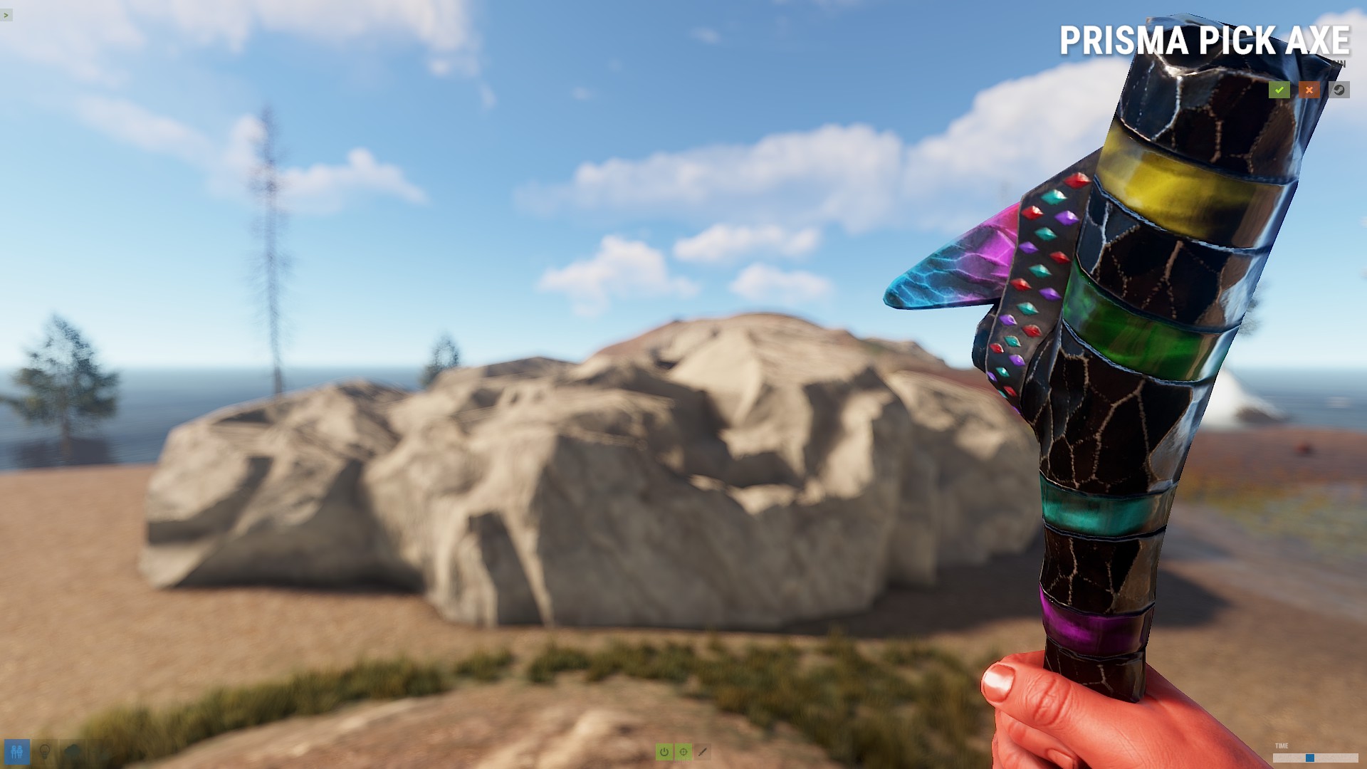 Prisma Stone Pick Axe
