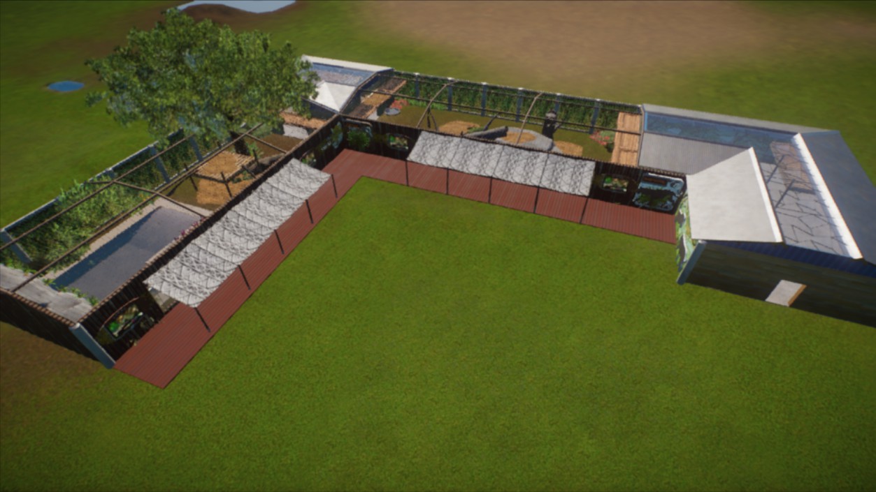 Modern Jaguar Cage