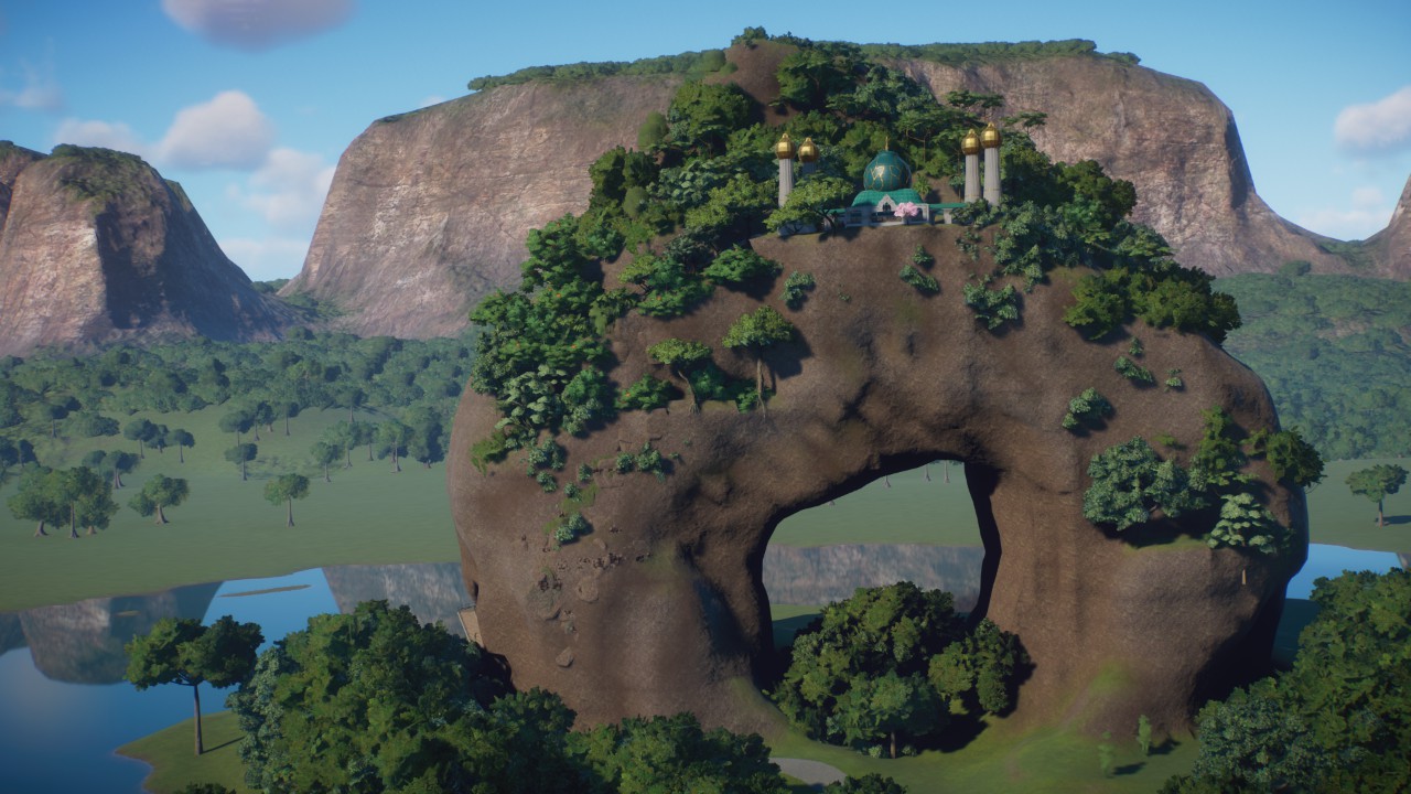 Raya Movie Habitat / Mountain Macaques