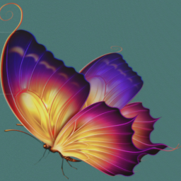 Butterfly Small Wall Cutout