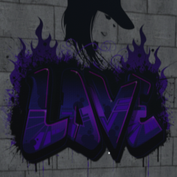 Love Graffiti XL Wall Cutout