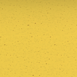 2x2 Bright Yellow Speckled Linoleum Floor Tile