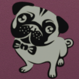 Pug Wall Cutout