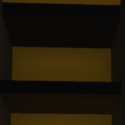 50cm Black Shelf