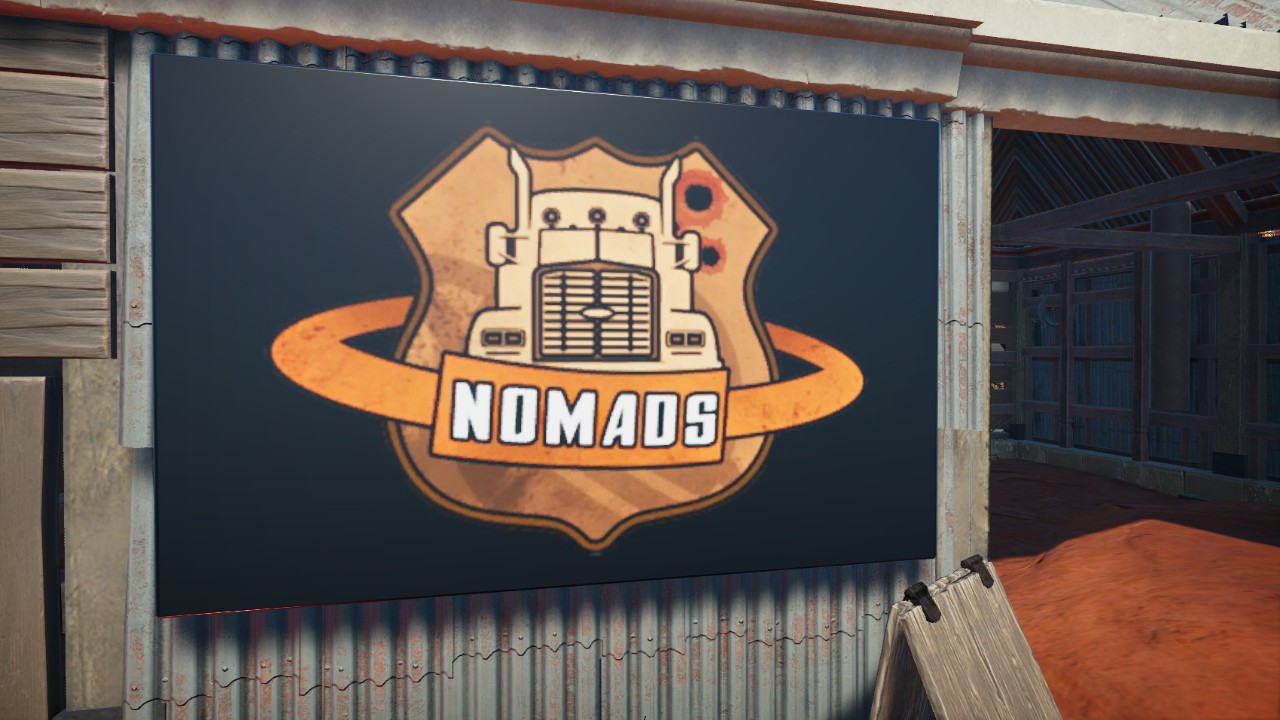Nomads Logo - Wall Plaque