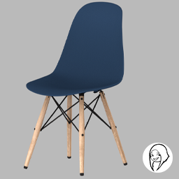 SYB Eames - Vitra DAW Chair (Navy)