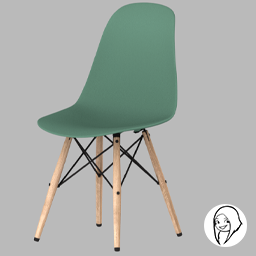 SYB Eames - Vitra DAW Chair (Green)