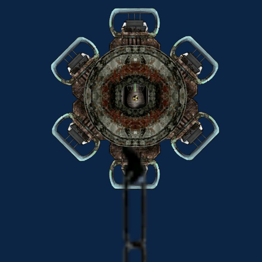 Shipwreck with sea mines