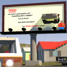 Crash Motors Billboard