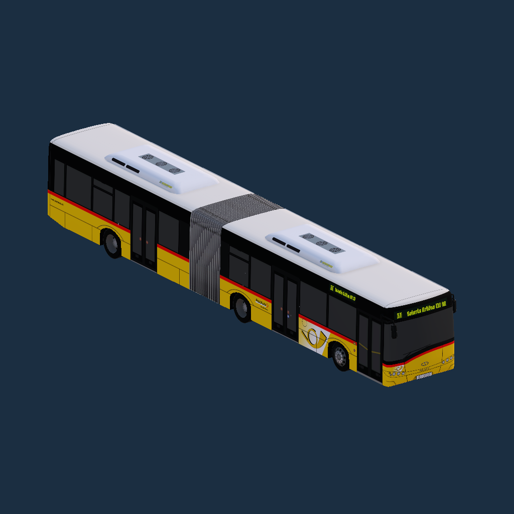 Postauto Schweiz - Solaris Urbino 18 III 3 Türer