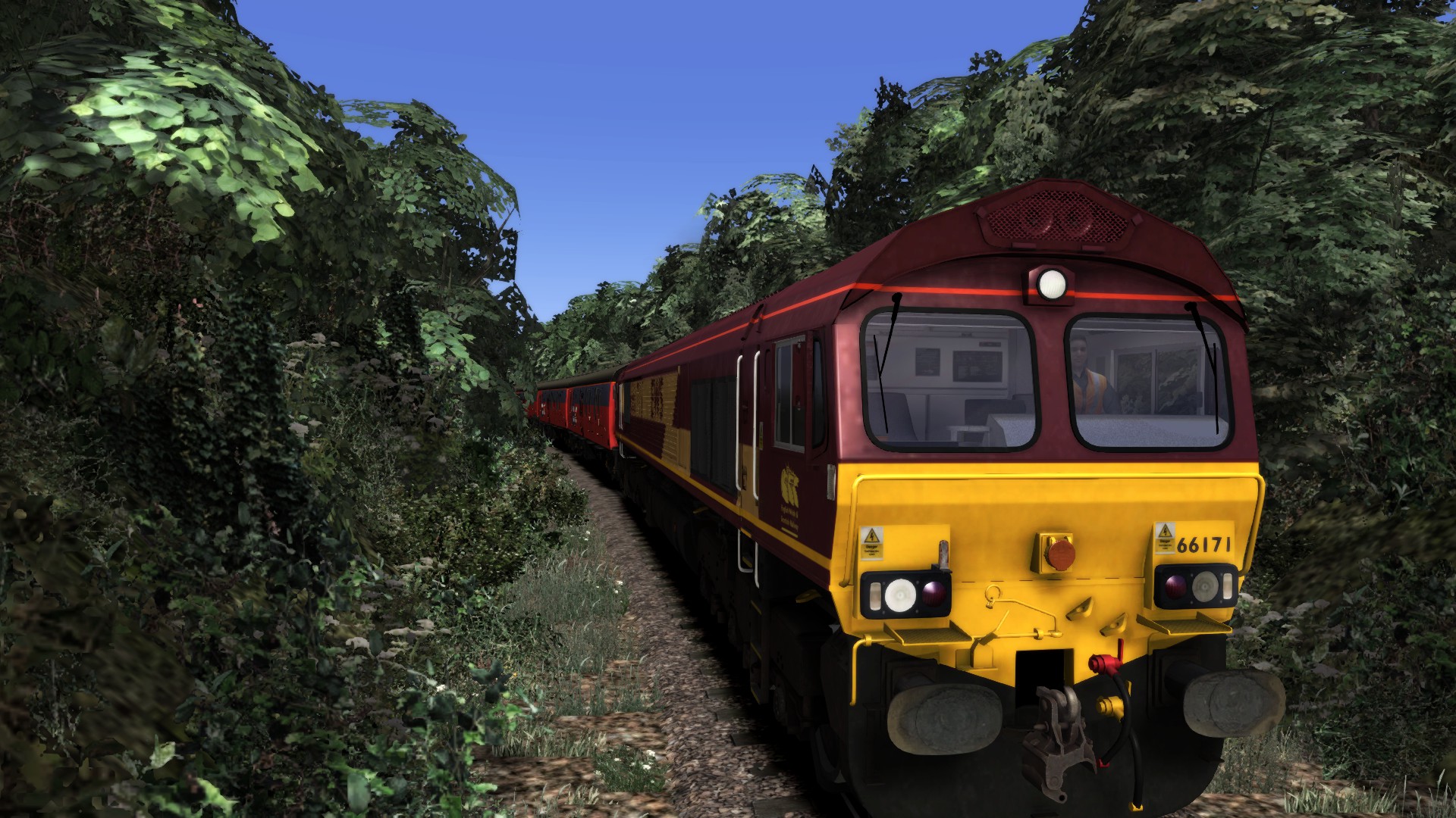 Class 66171 Freight Tasks Upper Helensburgh to Airdrie