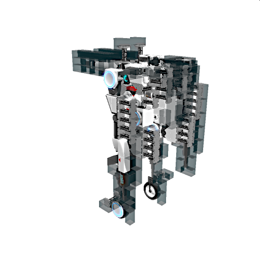 high-speed driving jumpjet mech V2 - CLOUD preview