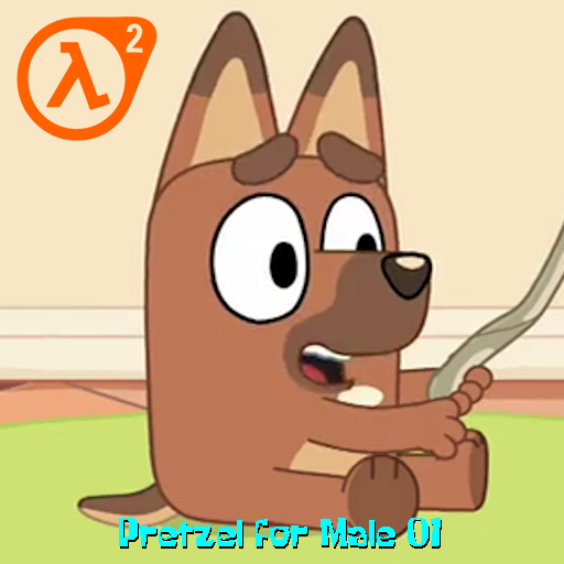 Pretzel (Bluey) for Male 01 (HL2)
