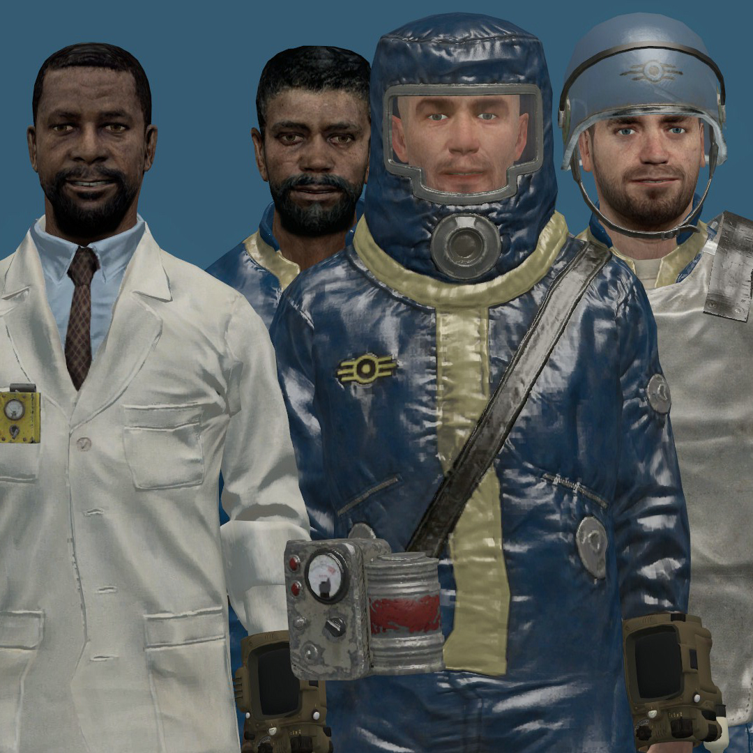Vault Dwellers Part 1 [Playermodel + Ragdolls]
